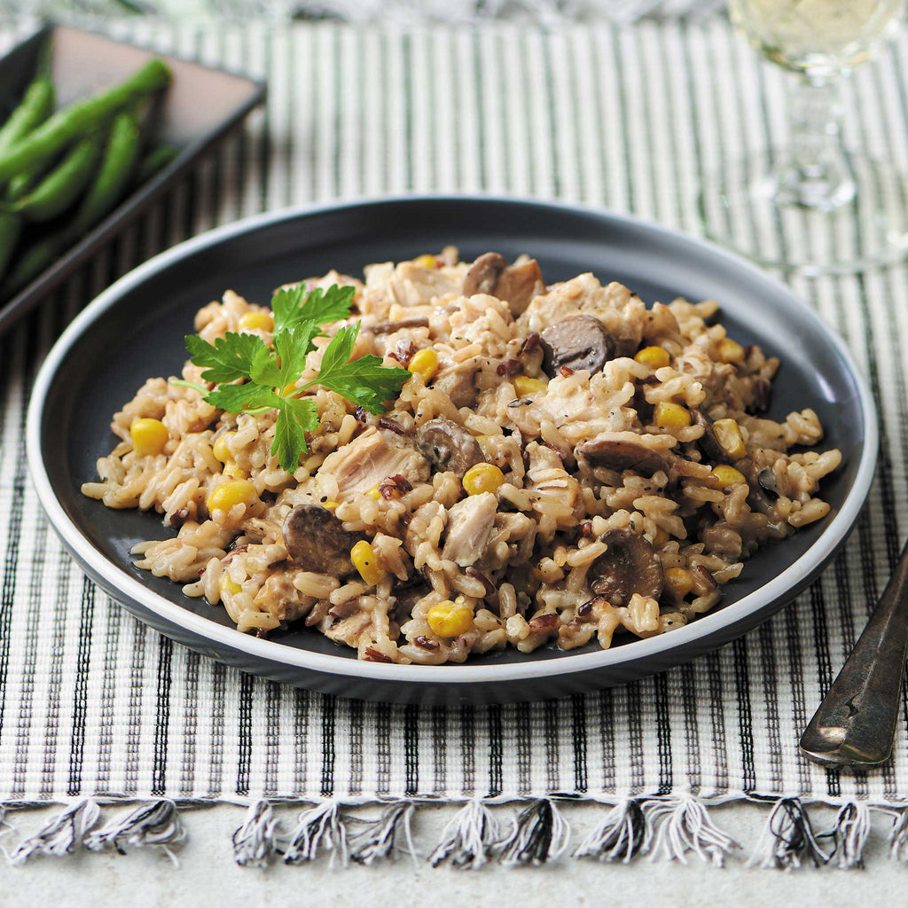 Chicken & Mushroom Rice Microwaveable Ready Meal 270g