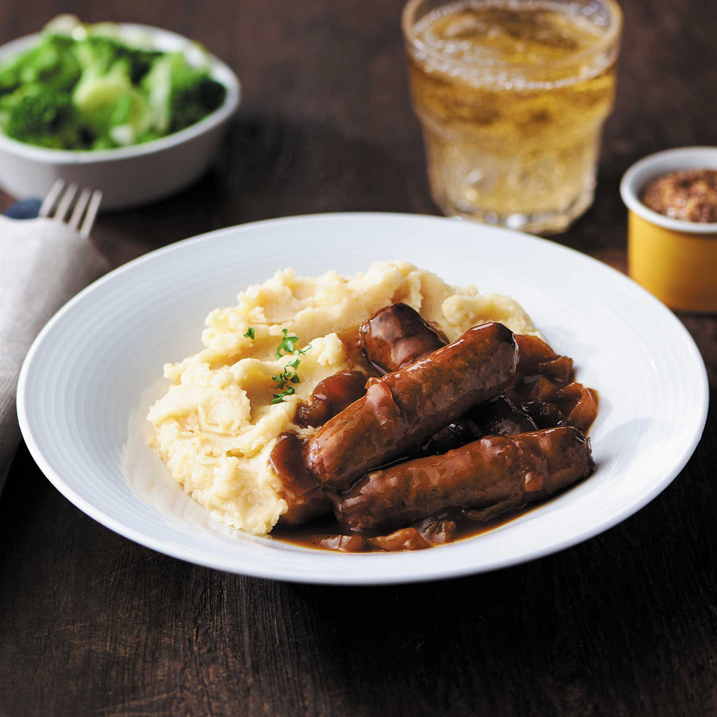 Sausage and Mash Microwaveable Ready Meal 350g